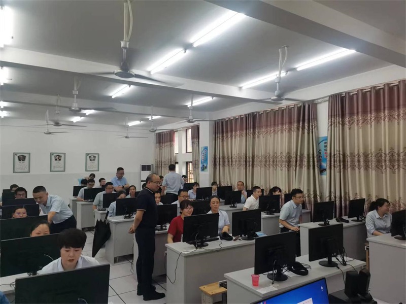 新邵农商银行举行办公软件技能操作竞赛