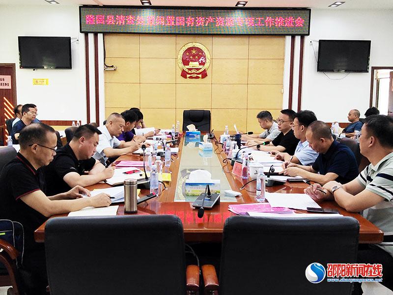 隆回县召开清查处置闲置国有资产资源专项工作推进会
