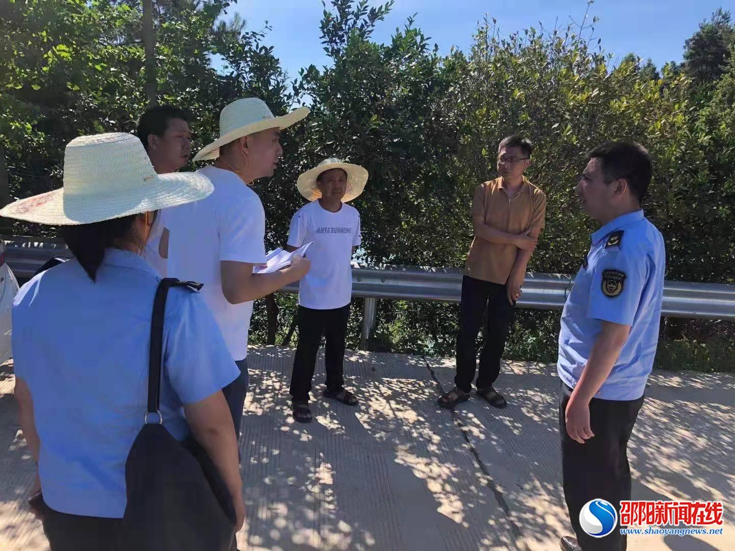 洞口县：市检查组现场检查生态环境“夏季攻势”及“利剑行动”相关工作
