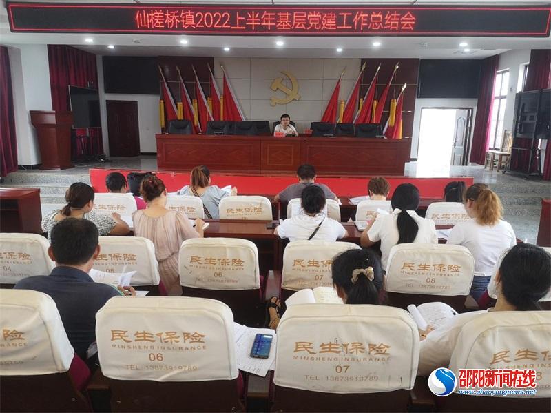 邵东市仙槎桥镇召开上半年基层党建工作总结会