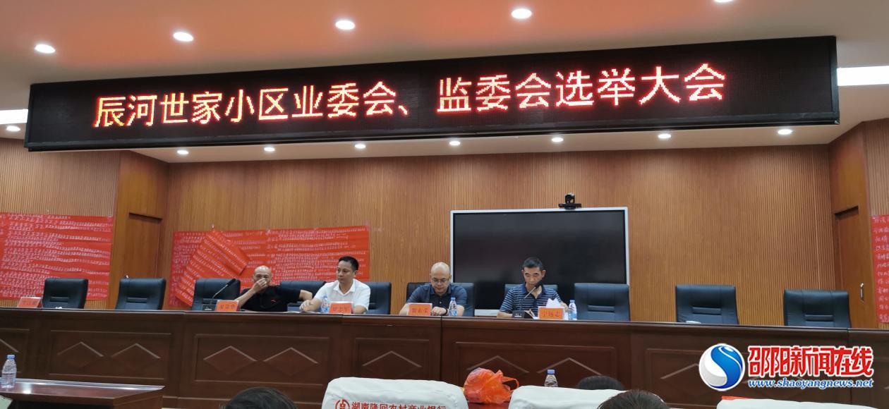 隆回县辰河世家业主委员会、监督委员会选举顺利落幕