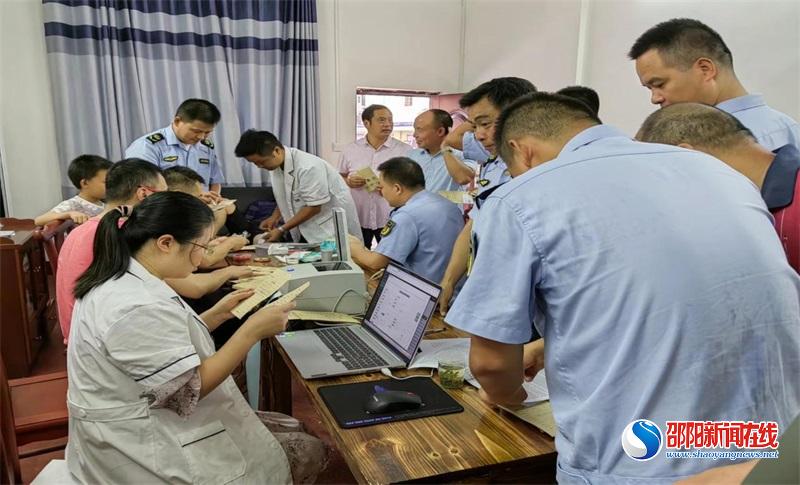 洞口县交通运输综合行政执法大队开展毛发检测