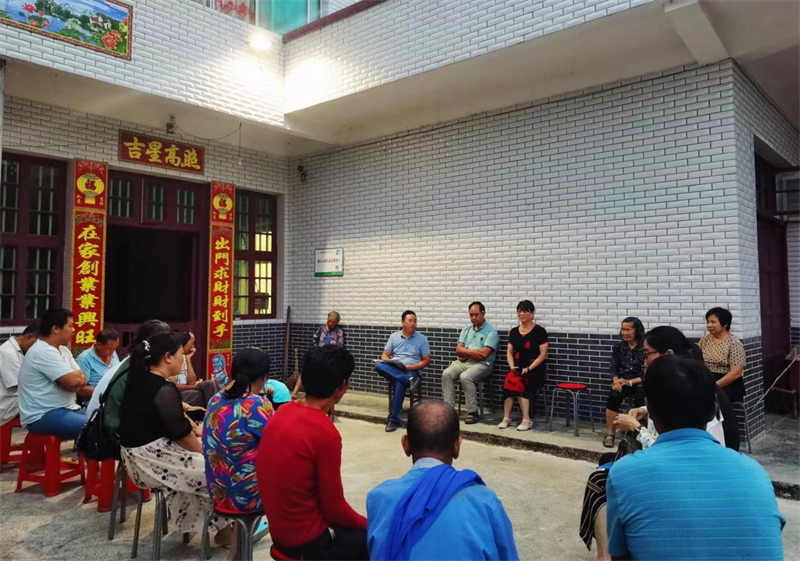 隆回县高平镇：小小院落会，聚集众人心