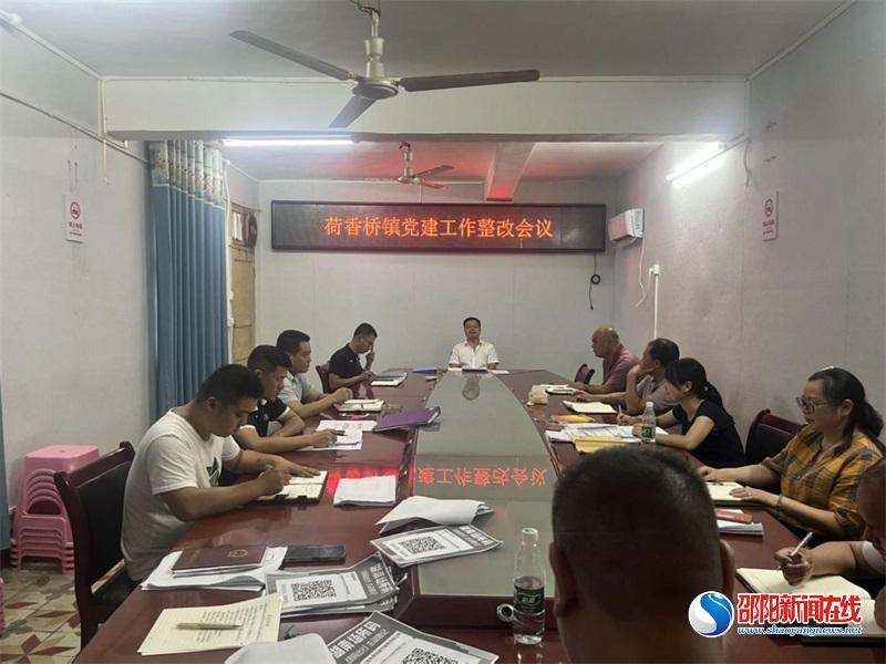 隆回县荷香桥镇：党建督查“督”出干劲，“查”出实绩