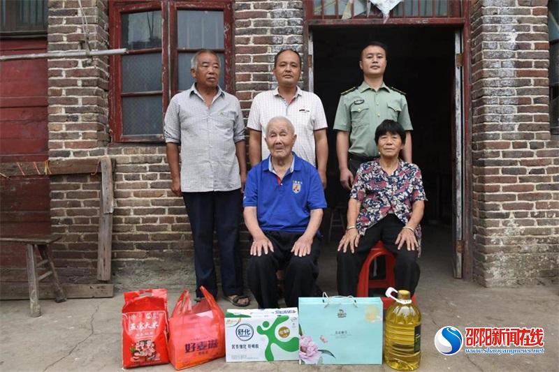 新邵县严塘镇：慰问抗战老兵 重温峥嵘岁月