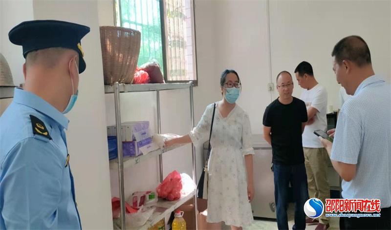 邵阳县郦家坪镇对辖区内学校食品卫生安全开展大检查