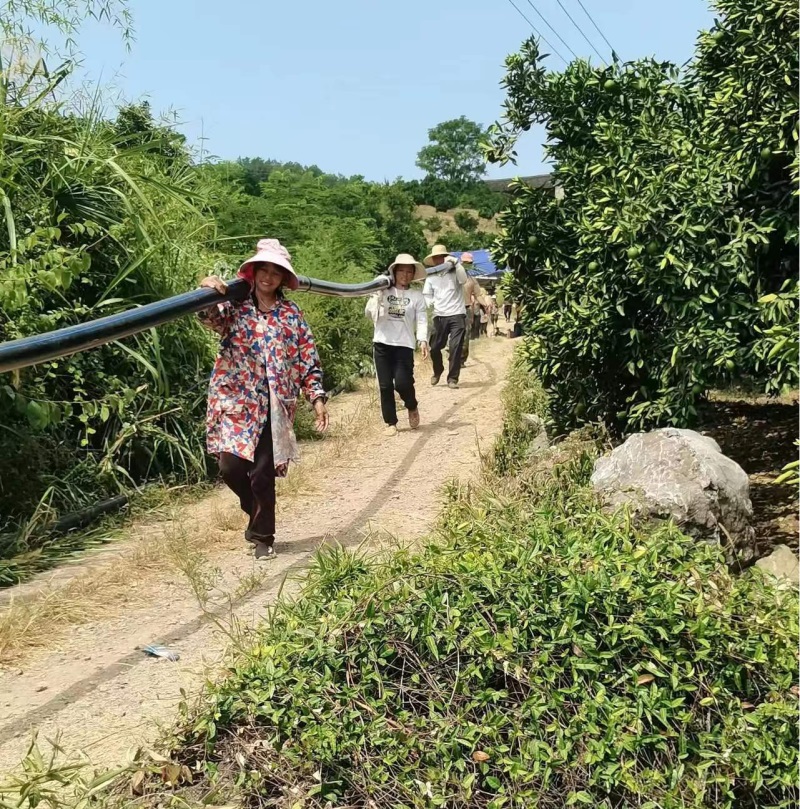 新宁县月汉村：万众一心抗击旱灾
