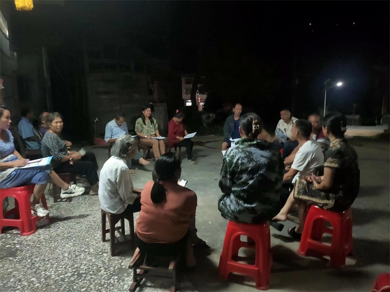 洞口县月溪镇：院落会助推自建房消防安全宣传
