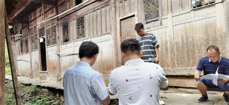 洞口县渣坪乡政府对非经营性自建房开展结构性安全鉴定