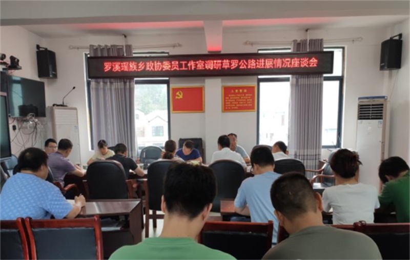 洞口县罗溪瑶族乡政协委员工作室持续开展“喜迎二十大，委员在行动”主题活动