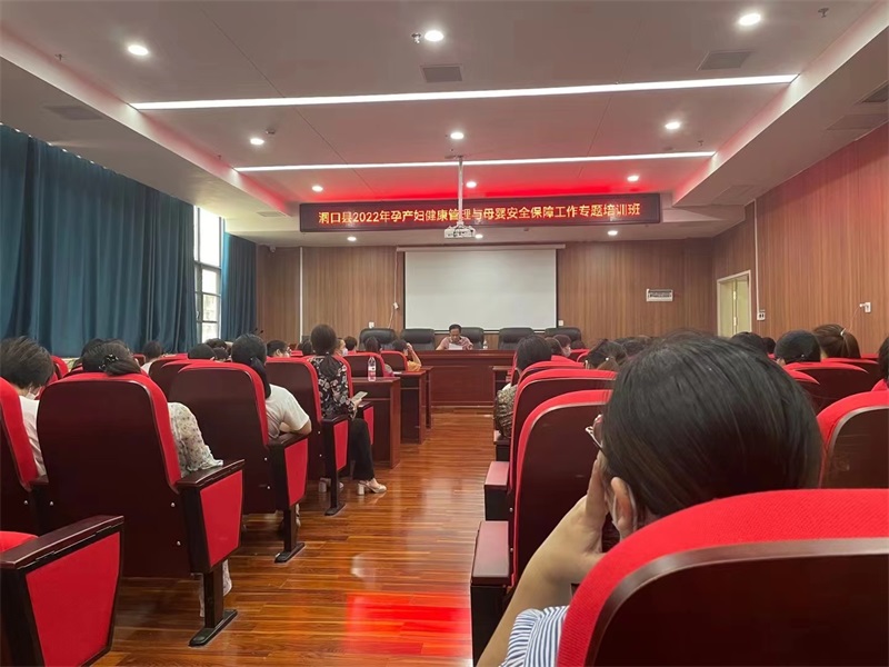 洞口县妇幼保健计划生育服务中心举办全县孕产妇健康管理与母婴安全保障工作培训