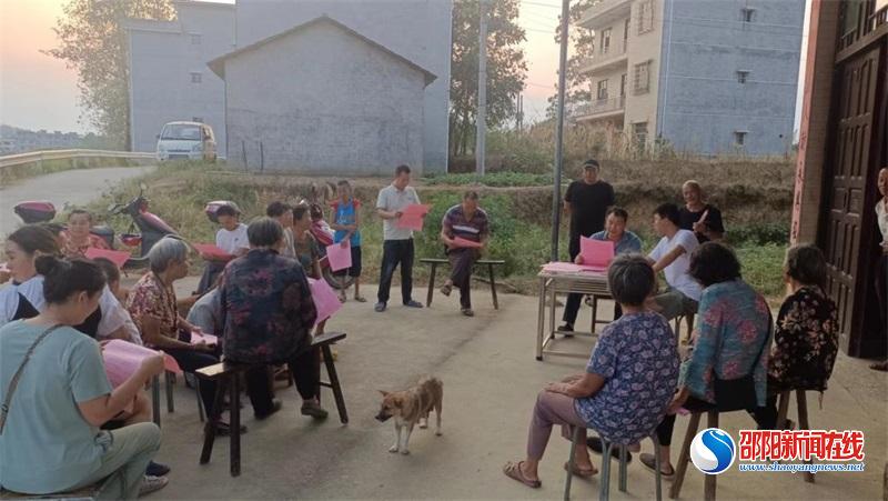 洞口县杨林镇杨林村：牢固树立禁毒思想，合力共建无毒杨林
