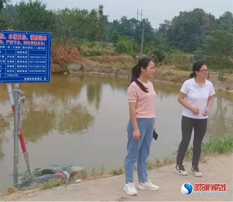 洞口县茶铺茶场管理区纪委开展监督检查生产工作