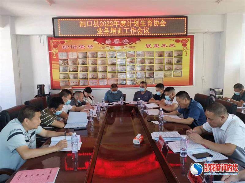 洞口县计生协召开干部业务能力提升培训暨重点工作推进会