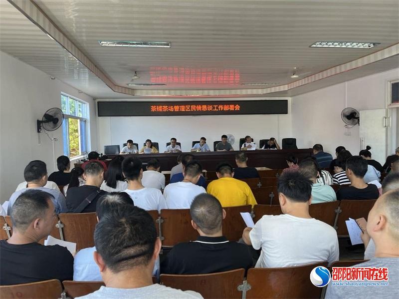 洞口县茶铺茶场管理区：多举措开展综治民调宣传，助推平安建设