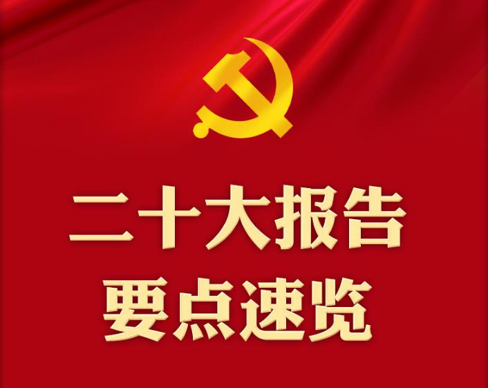 一图速览！二十大报告要点来了