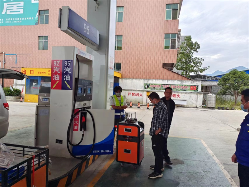 洞口县开展加油站油气污染防治专项排查