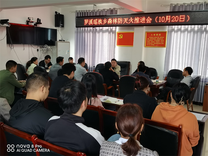 洞口县罗溪瑶族乡全面做好森林防火工作