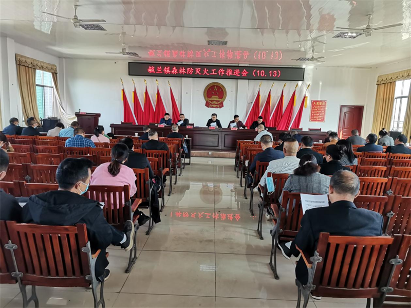 洞口县毓兰镇全力筑牢森林“防火墙”