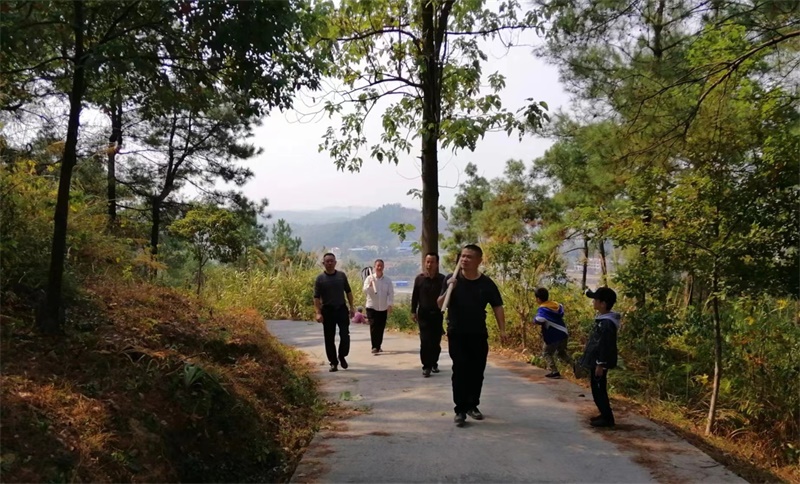 武冈市湾头桥社区居委会四项举措强化森林防火