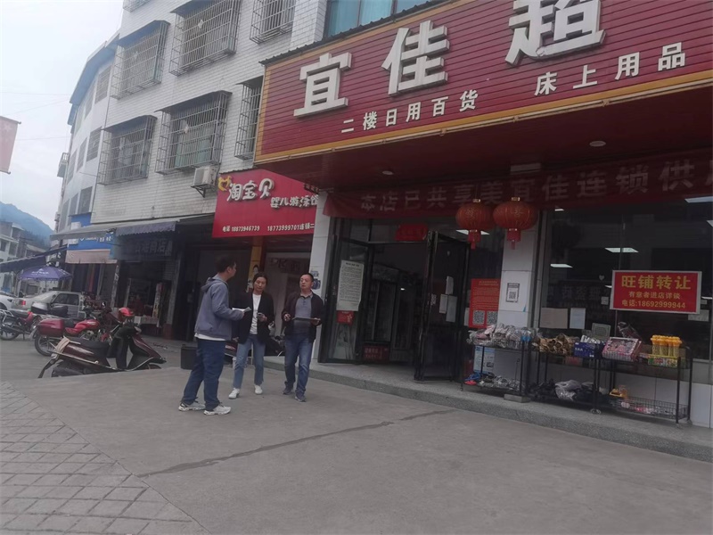 洞口县整治办在月溪镇开展自建房安全隐患排查整治“回头看”工作