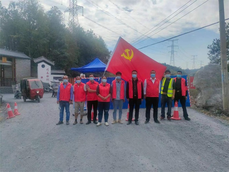 邵阳县长阳铺镇杉木岭村：疫情防控共聚力  