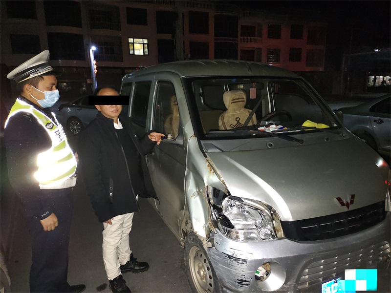 邵东交警两小时快速侦破一起交通肇事逃逸案
