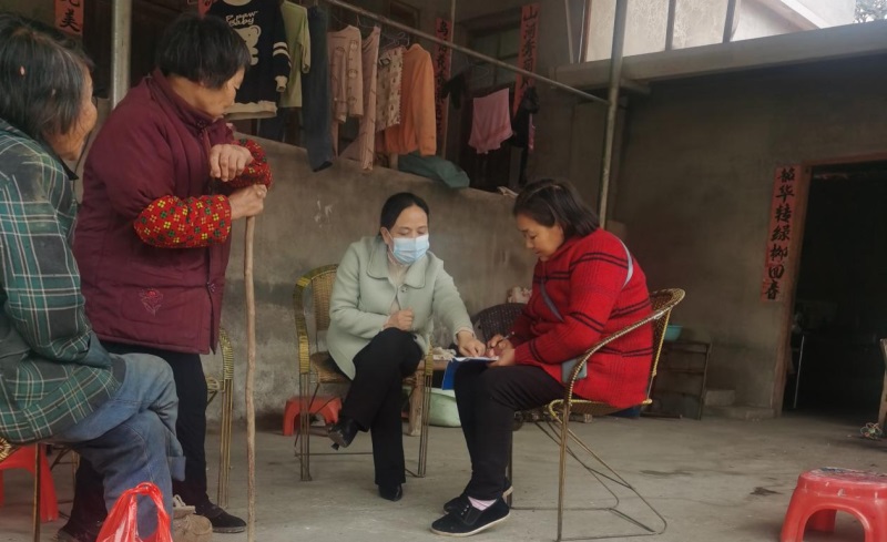 武冈市水浸坪乡： 安全生产不放松 入户宣传暖人心