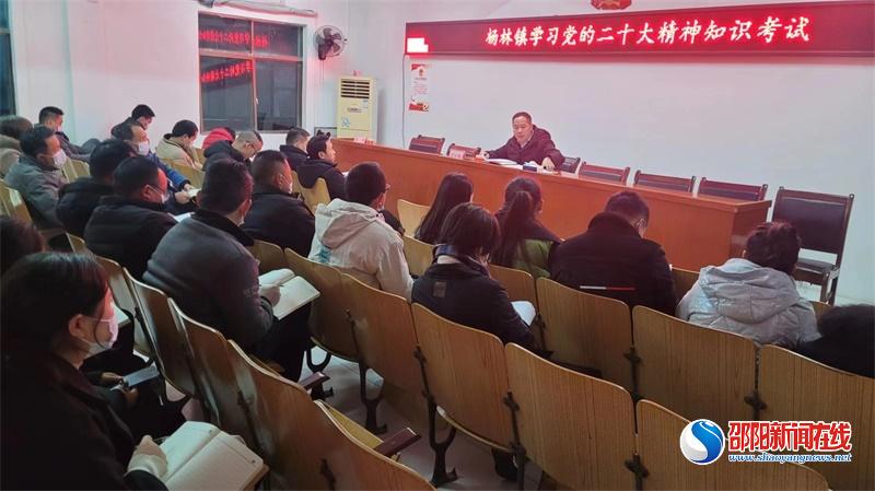 洞口县杨林镇：召开学习贯彻党的二十大精神专题会议