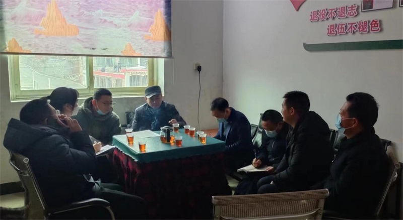 隆回县三阁司镇退役军人优待证办理工作迎接市退役军人事务局检查督导