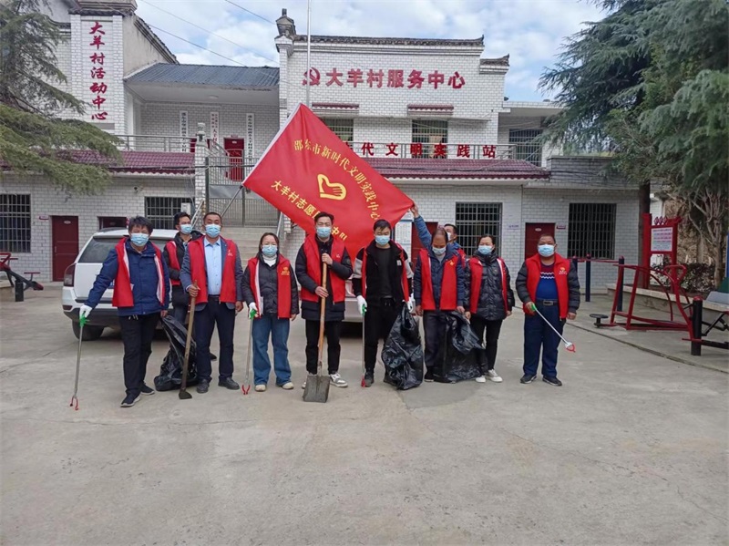 邵东市堡面前乡开展冬季爱国卫生运动