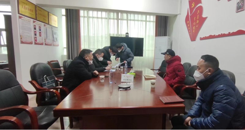 隆回县统战部到北山镇开展统战工作年终督导检查