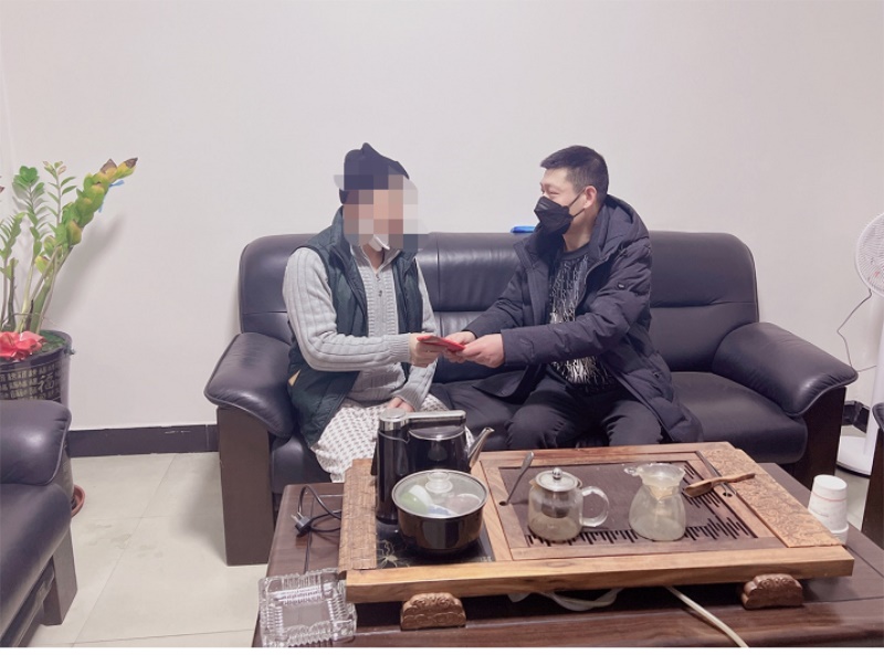 阳光财险邵阳中支元旦慰问送温暖
