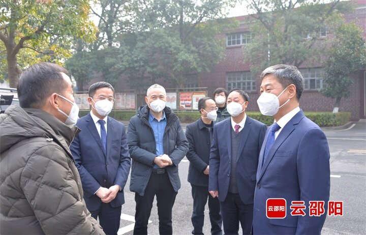 严华在市区走访慰问专家人才