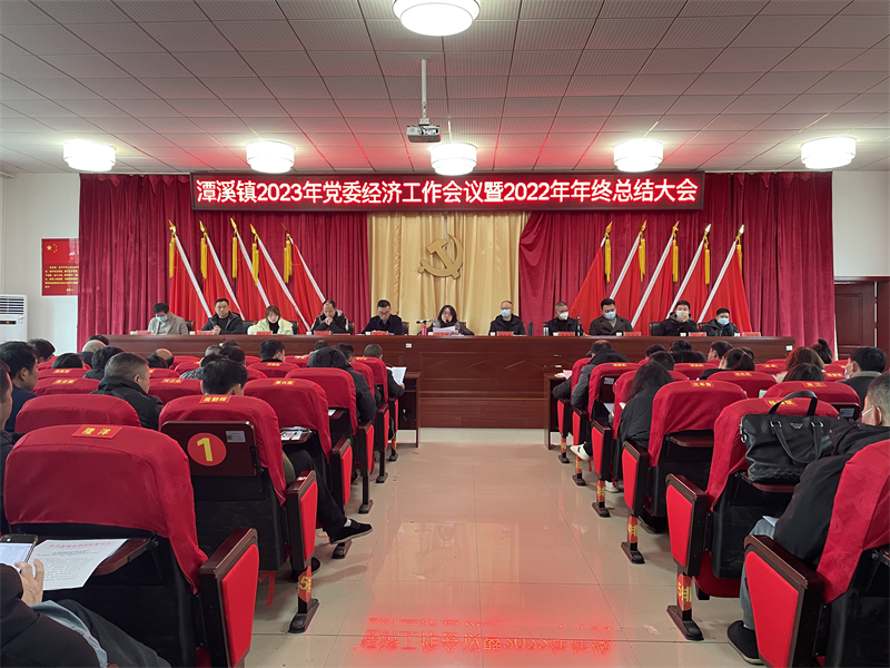 新邵县潭溪镇召开2023年党委经济工作暨2022年年终总结大会