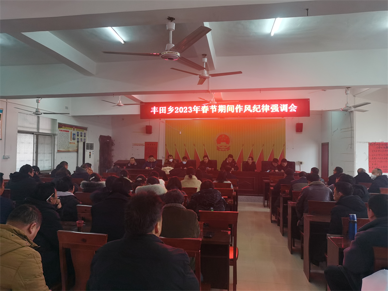 新宁县丰田乡部署强调春节期间工作及纪律要求