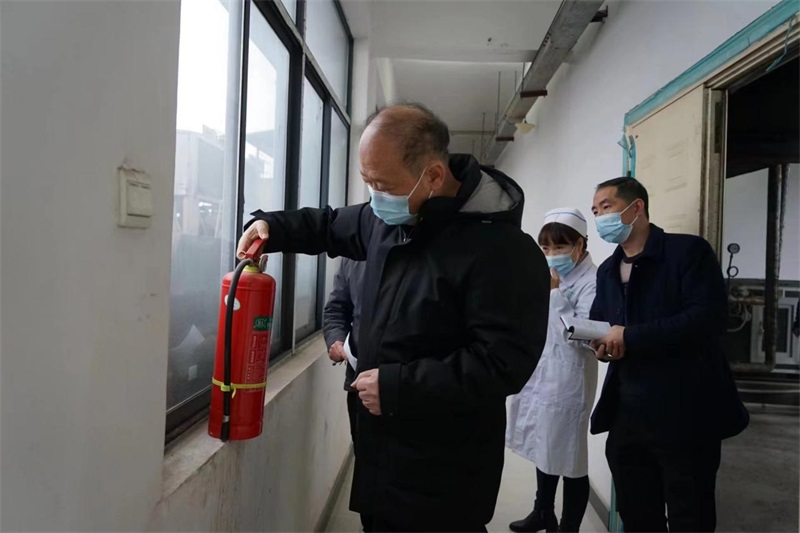 邵东市中医医院开展春节前安全生产大检查