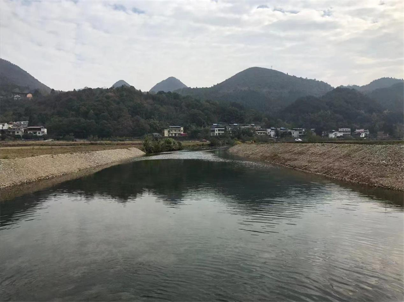 新宁县靖位乡建成示范点推动河道建设保护工作