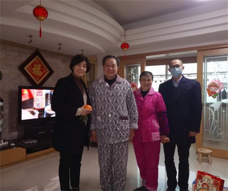 中国人寿邵阳分公司开展“迎新春 送温暖”春节慰问活动