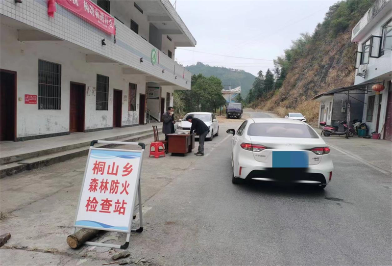 洞口县桐山乡多措并举开展森林防灭火工作