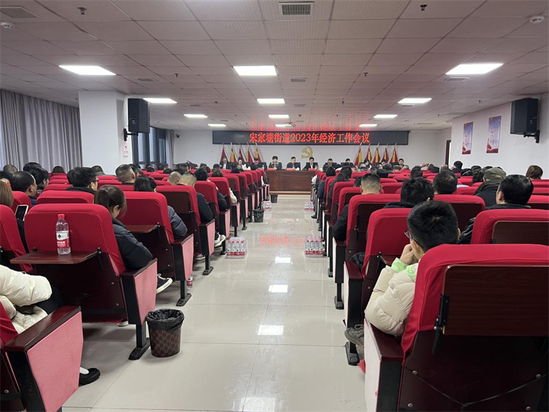 邵东市宋家塘街道2023年经济工作会议召开