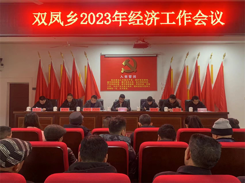 邵东市双凤乡召开2023年经济工作会议