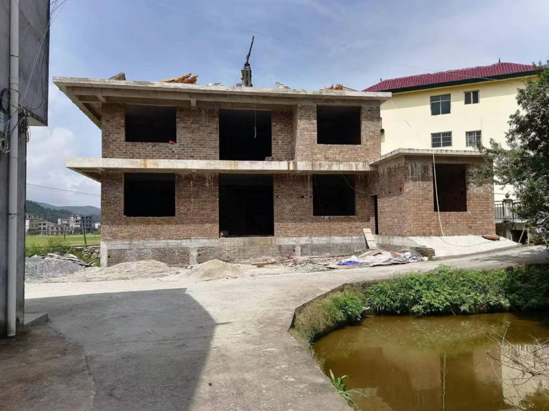 洞口县江口镇开展新建房屋质量安全检查