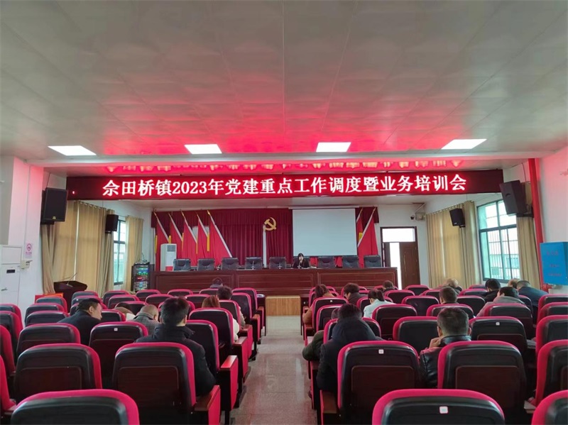 邵东市佘田桥镇召开2023年党建重点工作调度暨业务培训会