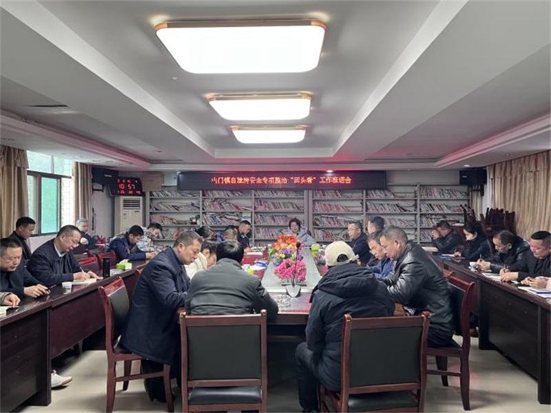 洞口县山门镇召开自建房安全专项整治“回头看”工作推进会