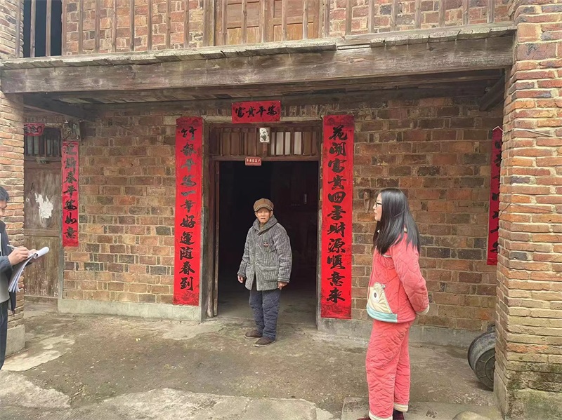 洞口县山门镇开展市政设施及房屋建筑普查数据复核工作