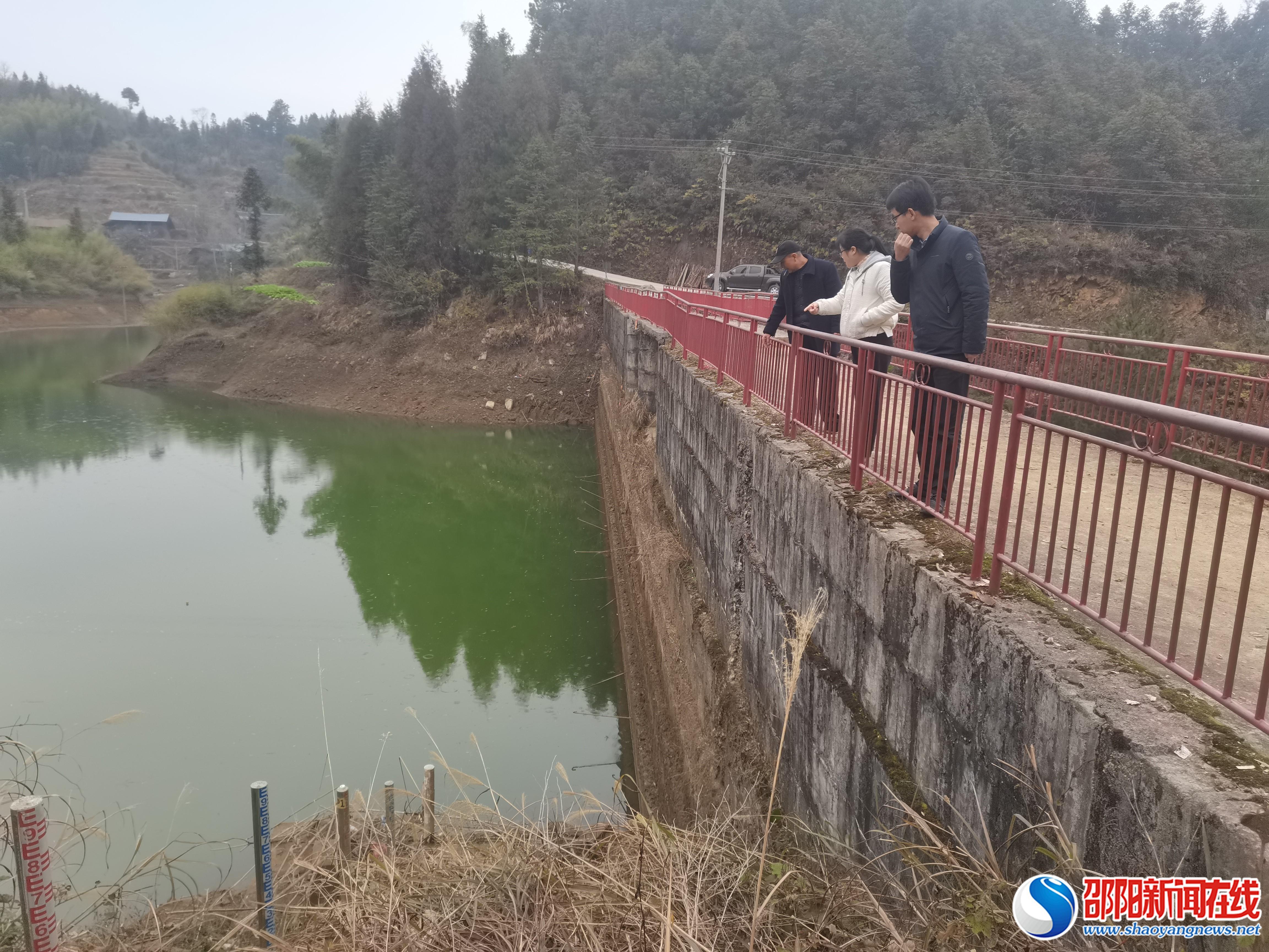 洞口县江口镇开展水库汛前安全检查