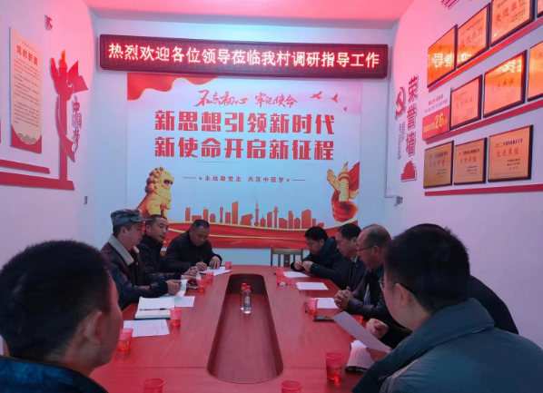 邵阳市生态环境局洞口分局前往马颈村开展调研乡村振兴工作