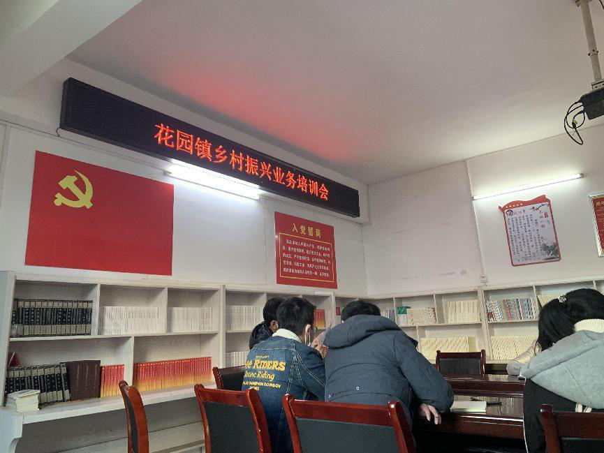 洞口县花园镇：开展业务培训会，推动乡村振兴上新台阶