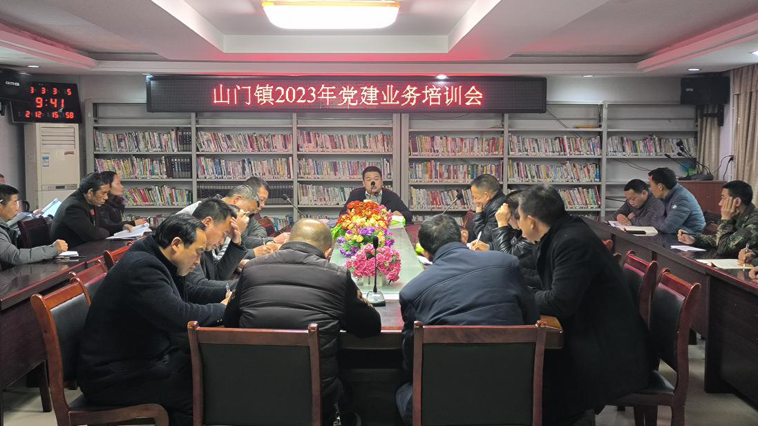 洞口县山门镇扎实开展基层党建业务培训